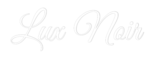 Custom Neon Text - Lux Noir