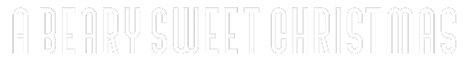 Custom Neon Text - A BEARY SWEET...