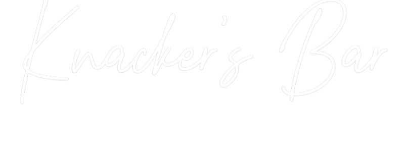 Custom Neon Text - Knacker's Bar