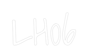 Custom Neon Text - LH06