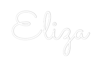 Custom Neon Text - Eliza