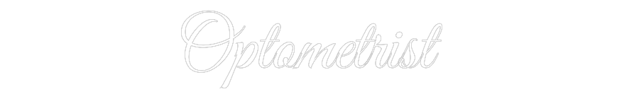 Custom Neon Text - Optometrist