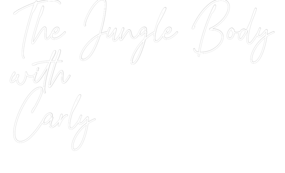 Custom Neon Text - The Jungle Bo...
