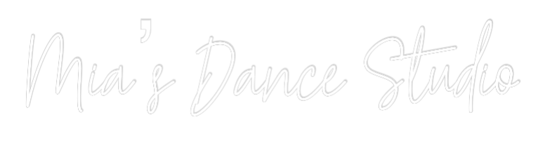 Custom Neon Text - Mia’s Dance S...