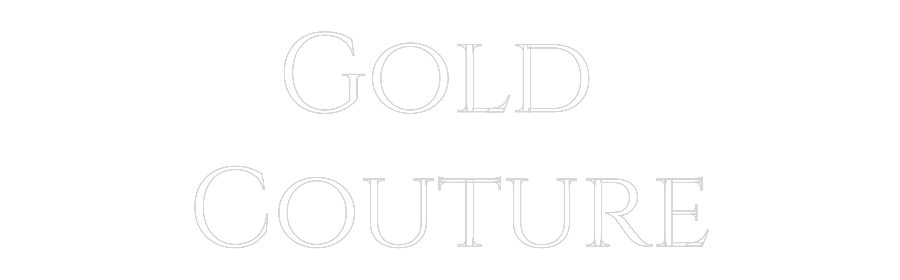 Custom Neon Text - Gold 
Couture