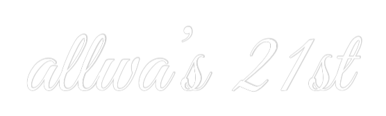 Custom Neon Text - allwa’s 21st