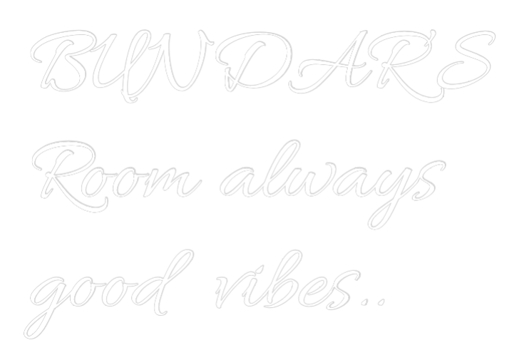 Custom Neon Text - BUNDAR’S 
Ro...