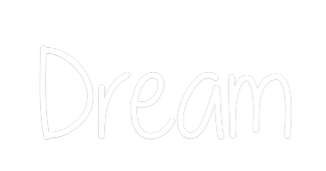 Custom Neon Text - Dream