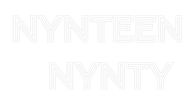Custom Neon Text - Nynteen
   N...