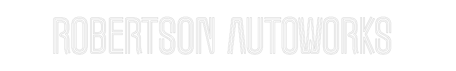 Custom Neon Text - Robertson Aut...