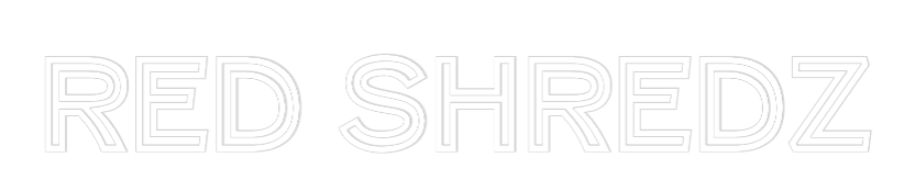 Custom Neon Text - RED SHREDZ