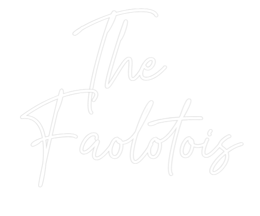 Custom Neon Text - The 
Faolotois