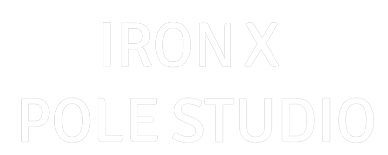 Custom Neon Text - IRON X 
POLE...