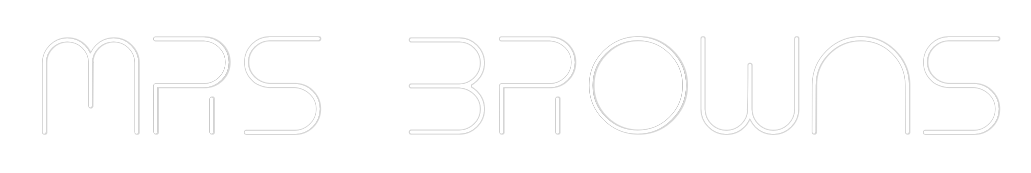 Custom Neon Text - Mrs Browns