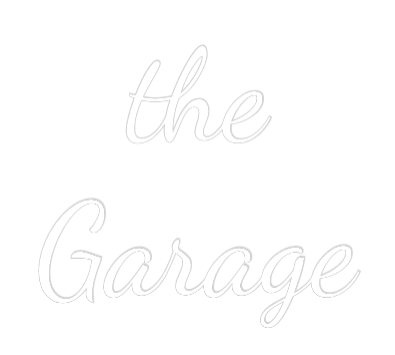 Custom Neon Text - the 
Garage