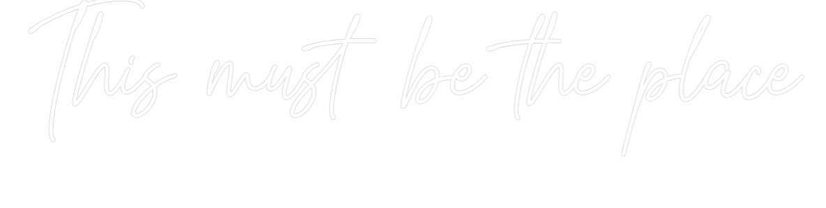 Custom Neon Text - This must be ...