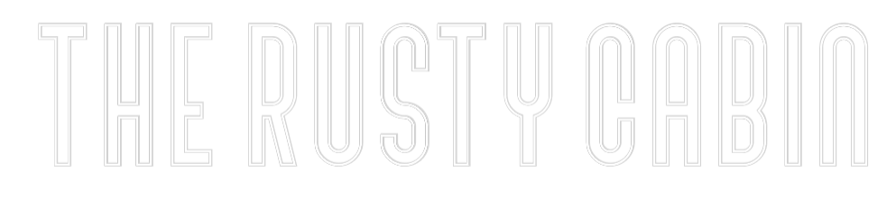 Custom Neon Text - THE RUSTY CAB...