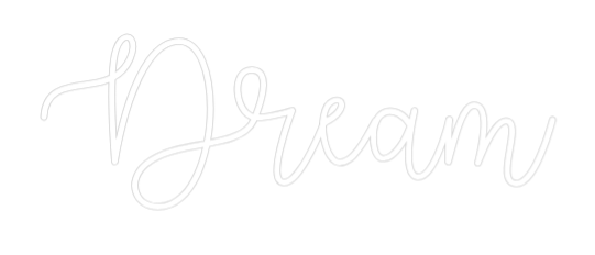Custom Neon Text - Dream