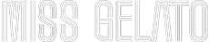 Custom Neon Text - Miss Gelato