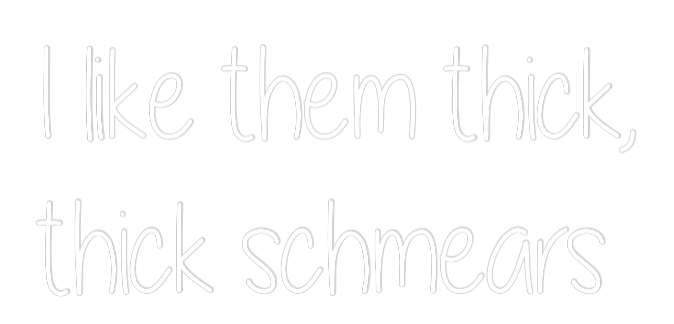 Custom Neon Text - I like them t...
