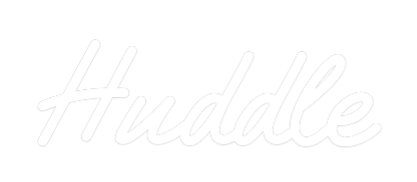 Custom Neon Text - Huddle