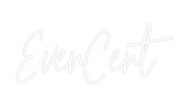 Custom Neon Text - EverCert