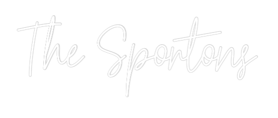 Custom Neon Text - The Sportons