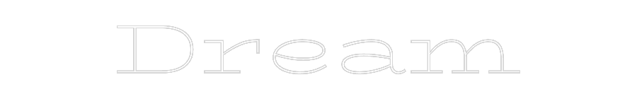 Custom Neon Text - Dream