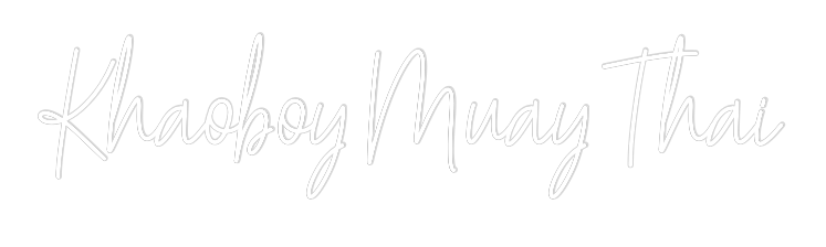 Custom Neon Text - Khaoboy Muay ...