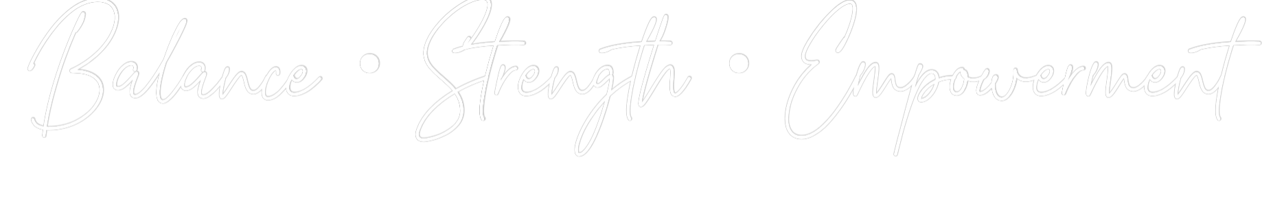 Custom Neon Text - Balance • Str...