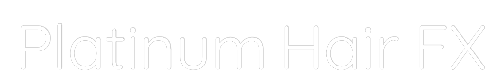 Custom Neon Text - Platinum Hair...