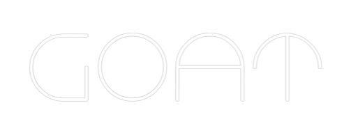 Custom Neon Text - Goat