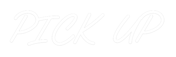 Custom Neon Text - PICK UP