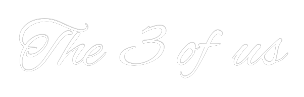 Custom Neon Text - The 3 of us