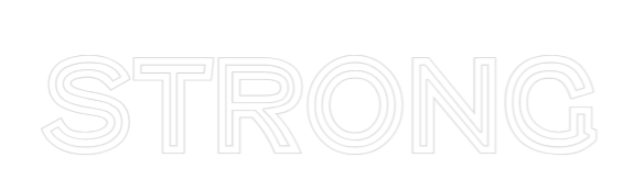 Custom Neon Text - STRONG