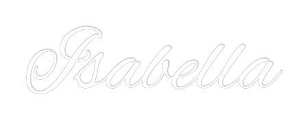 Custom Neon Text - Isabella