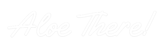 Custom Neon Text - Aloe There!