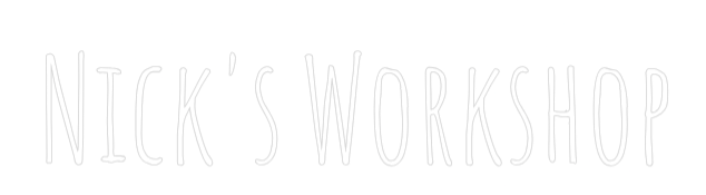 Custom Neon Text - Nick's Workshop