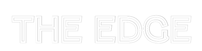 Custom Neon Text - The Edge