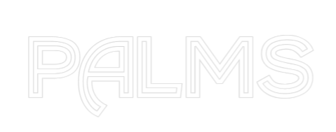 Custom Neon Text - PALMS