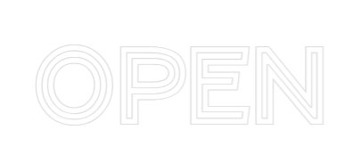 Custom Neon Text - OPEN