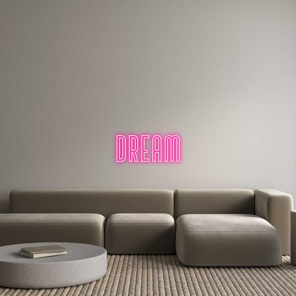 Custom Neon Text - Dream