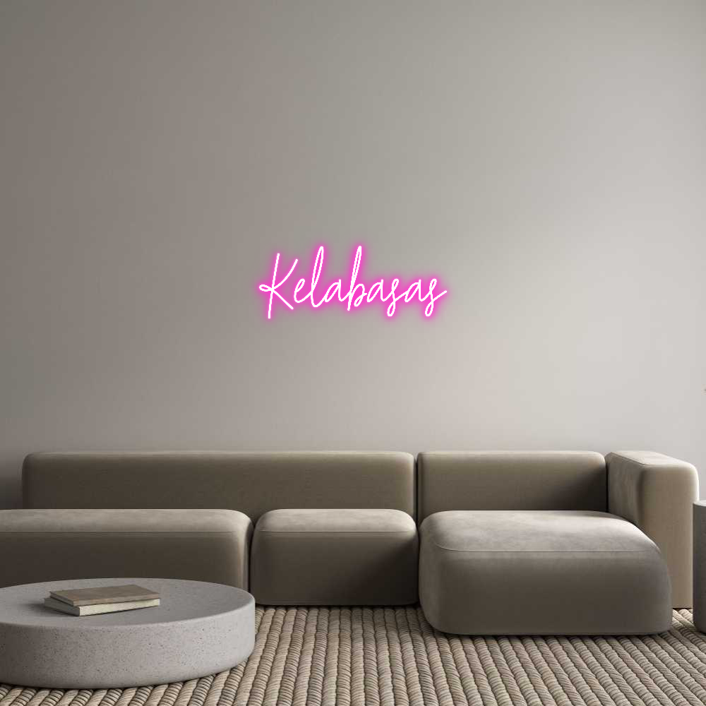 Custom Neon Text - Kelabasas