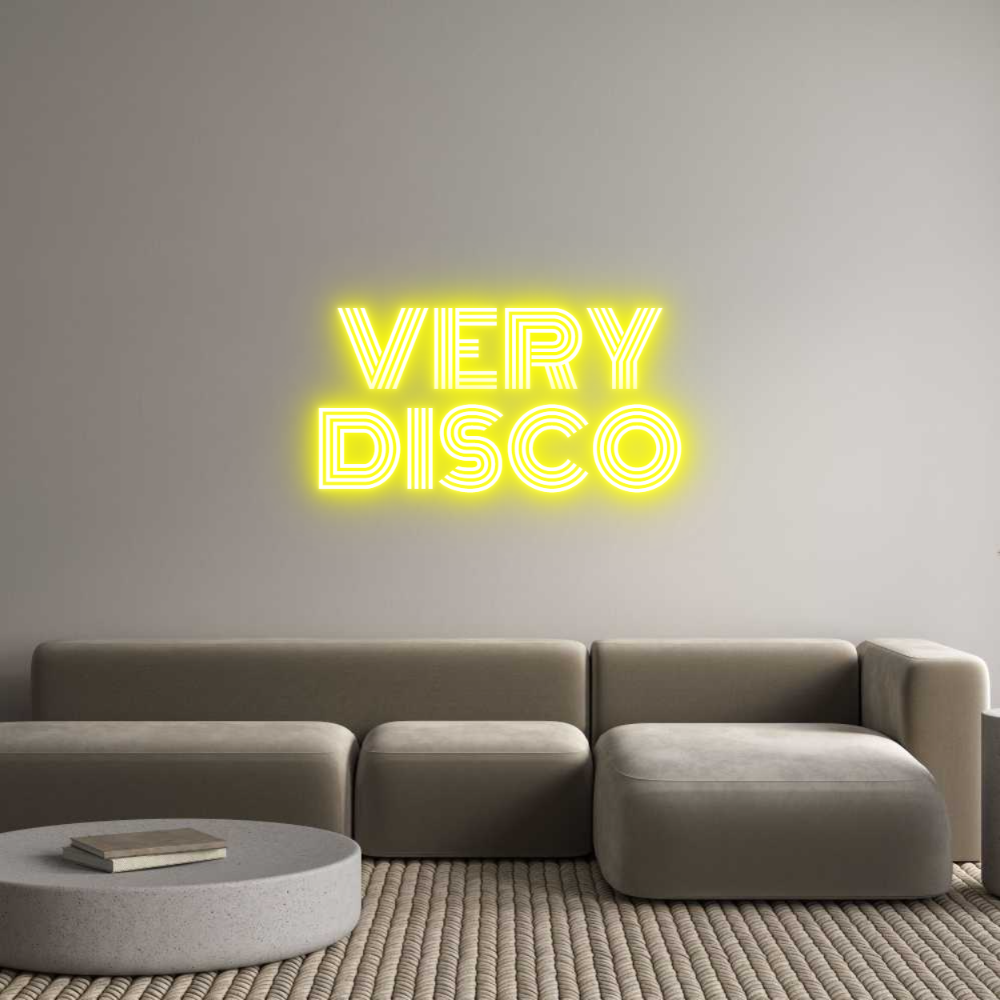 Custom Neon Text - VERY
DISCO