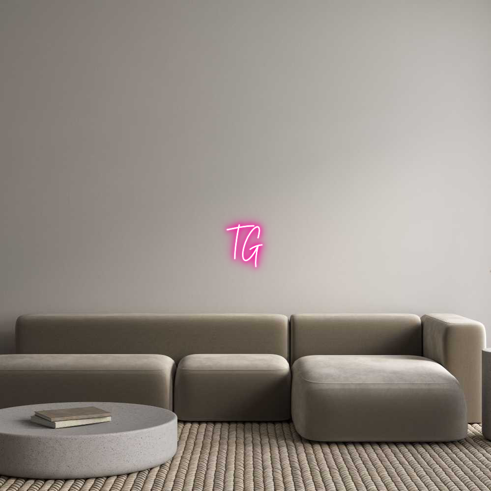 Custom Neon Text - TG