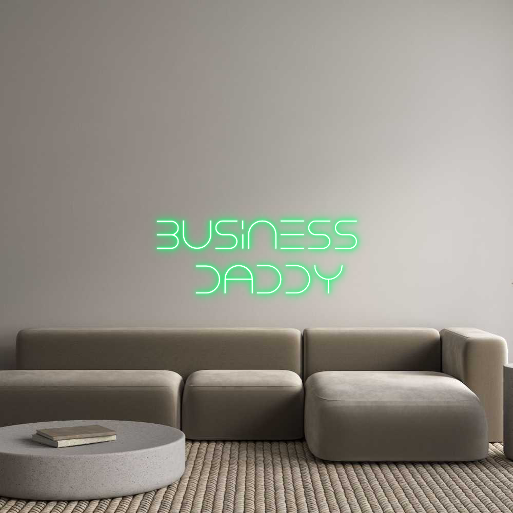 Custom Neon Text - Business 
Da...