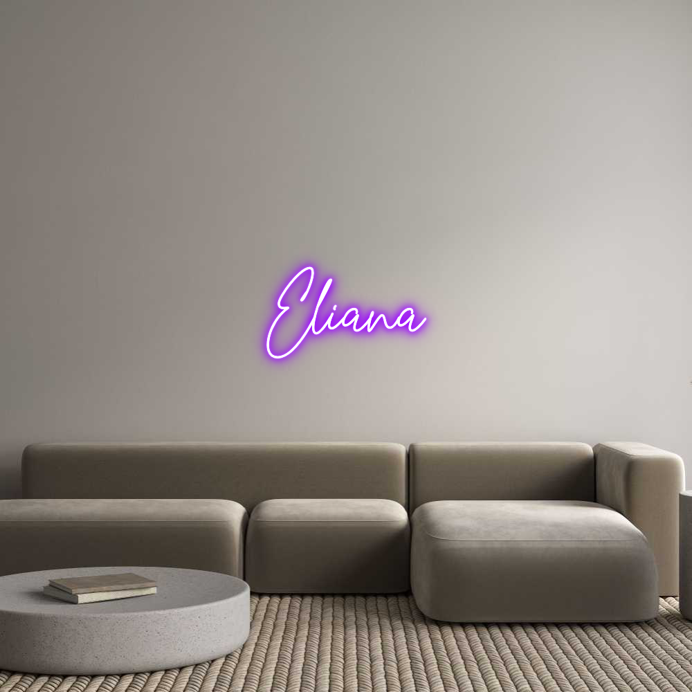 Custom Neon Text - Eliana