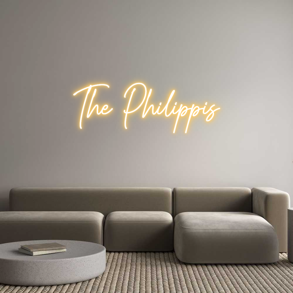 Custom Neon Text - The Philippis