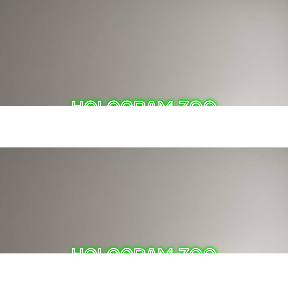 Custom Neon Text - Hologram Zoo ...