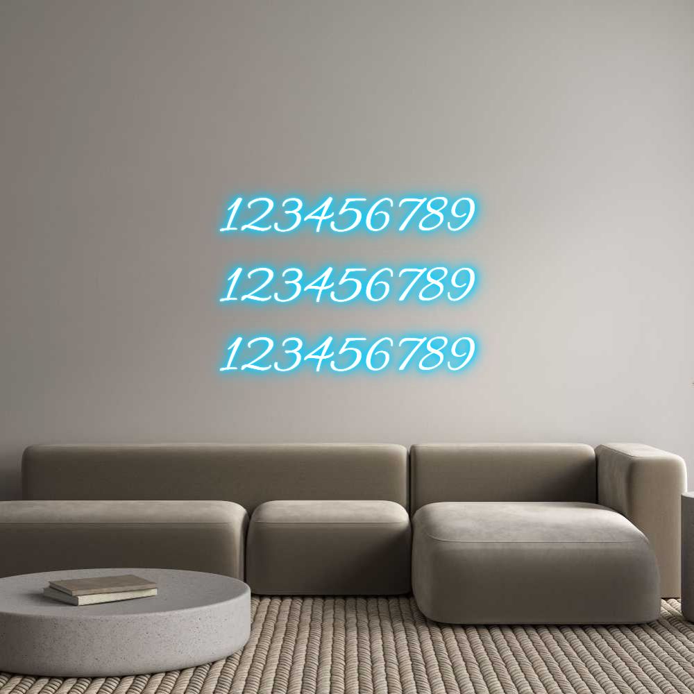 Custom Neon Text - 123456789
12...